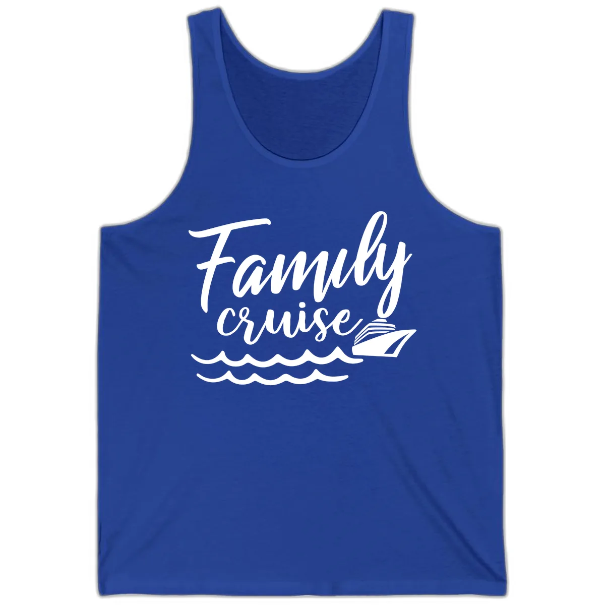 Family Cruise Adventure Tank in True Royal