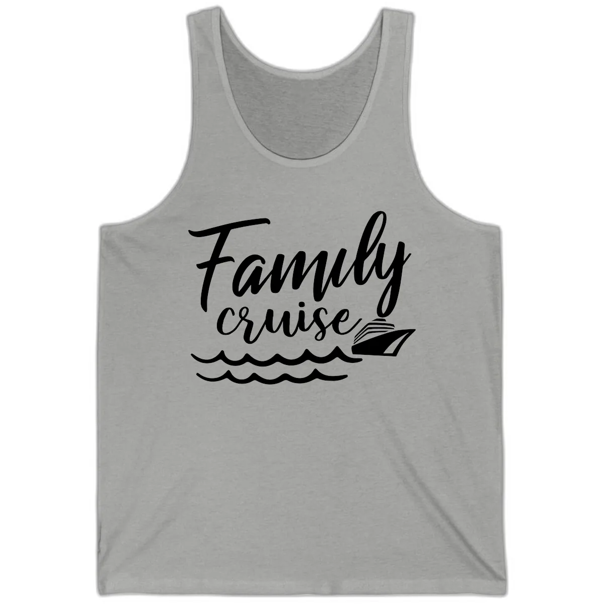Family Cruise Adventure Tank in Athletic Heather