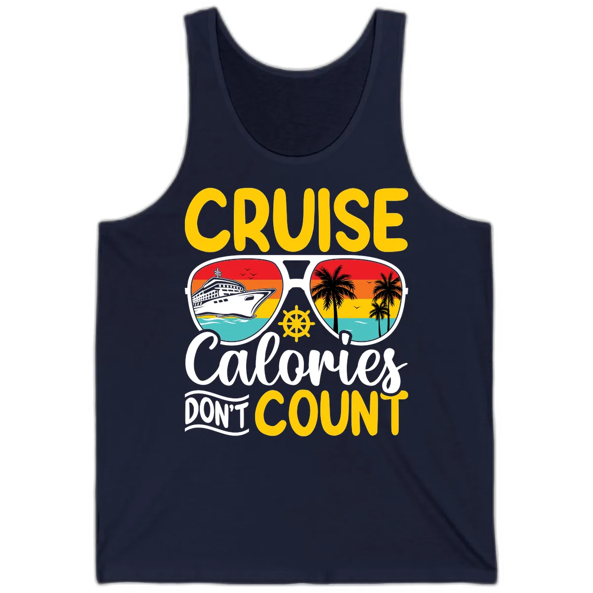 Cruise Calories Don't Count Tank in Navy