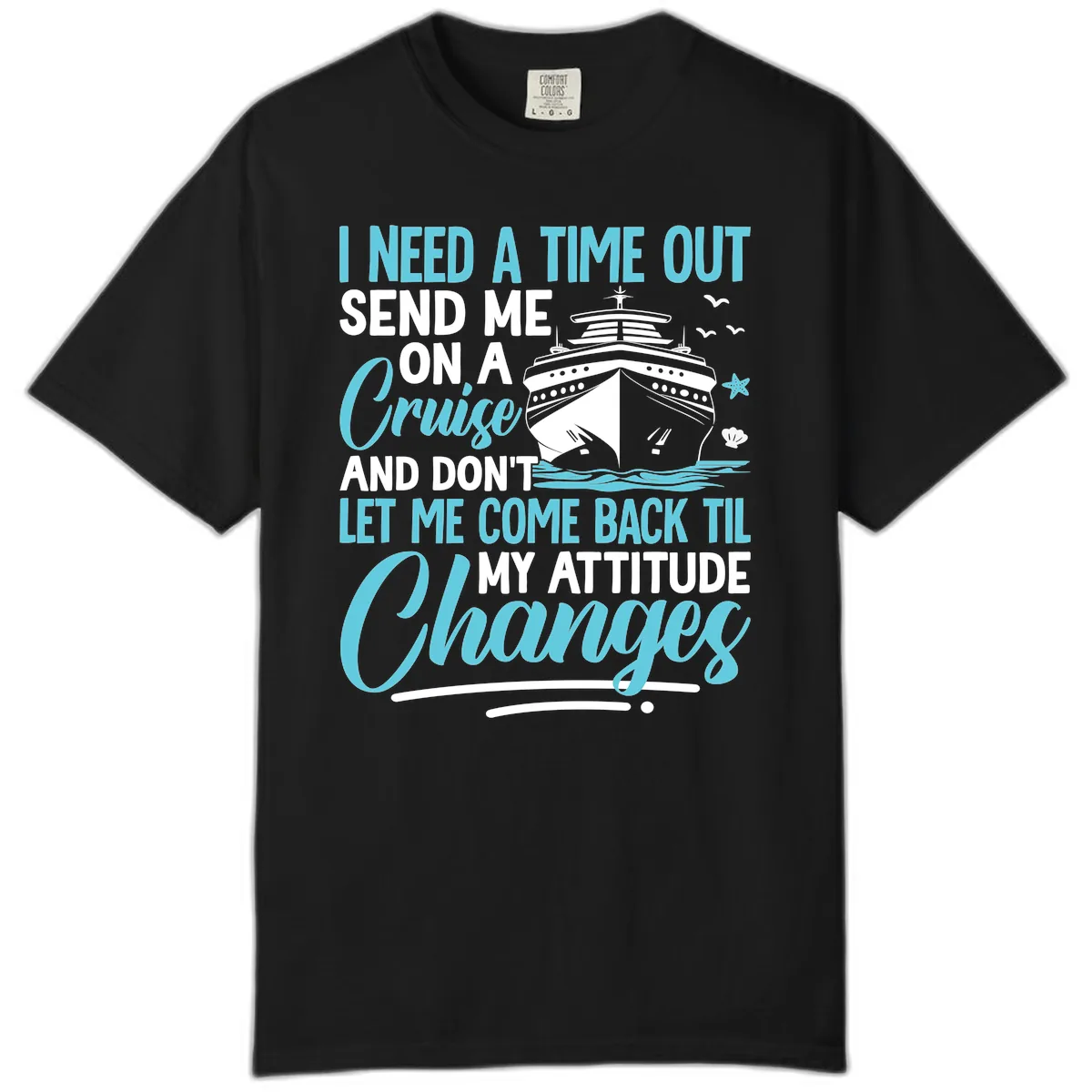 Attitude Adjustment Cruise Escape Comfort Color in Black