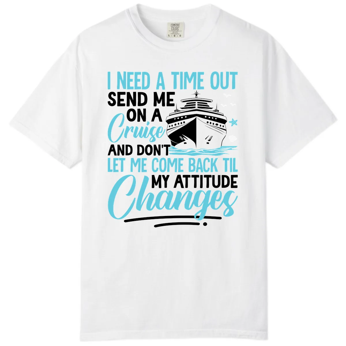 Attitude Adjustment Cruise Escape Comfort Color in White
