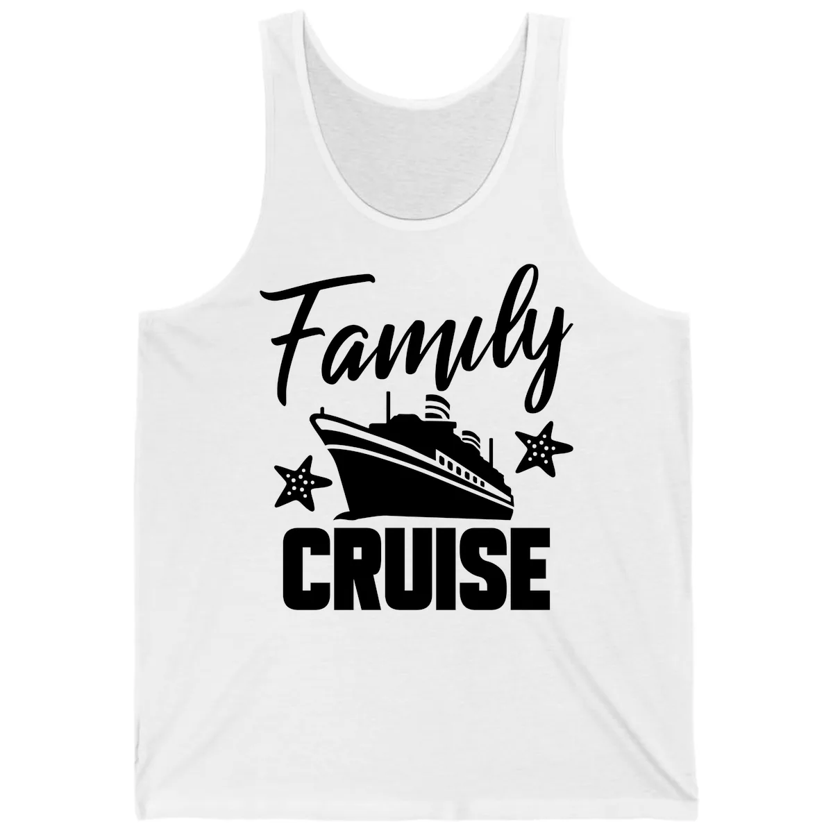 Family Cruise Ship & Starfish Tank in White