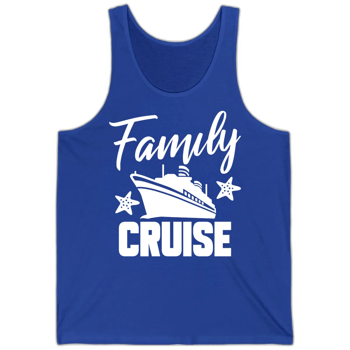 Family Cruise Ship & Starfish Tank in True Royal