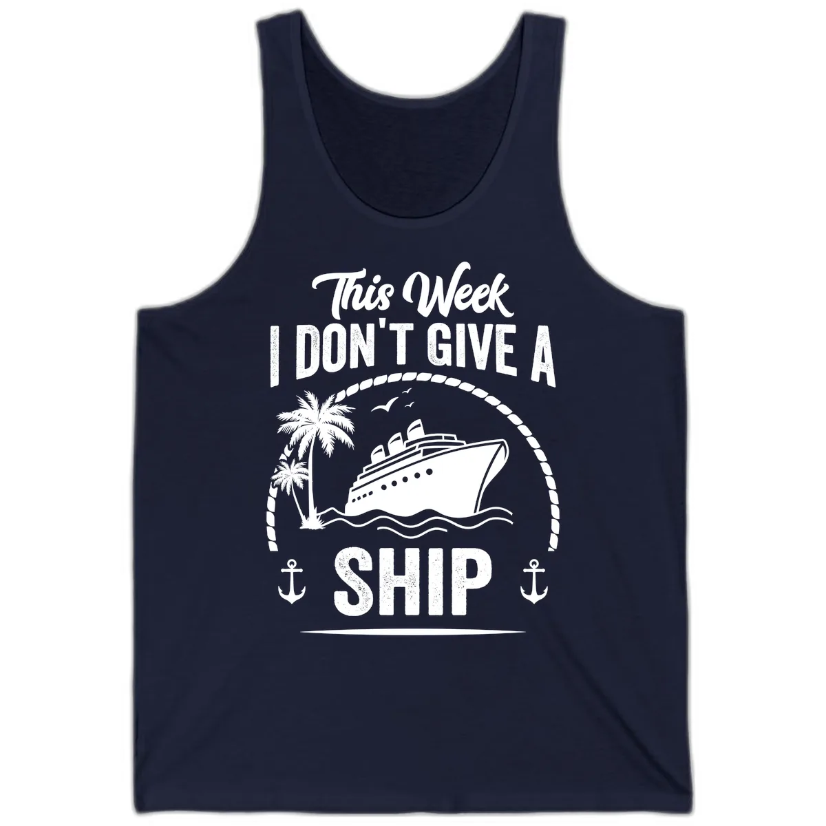 This Week I Don't Give A Ship Tank in Navy