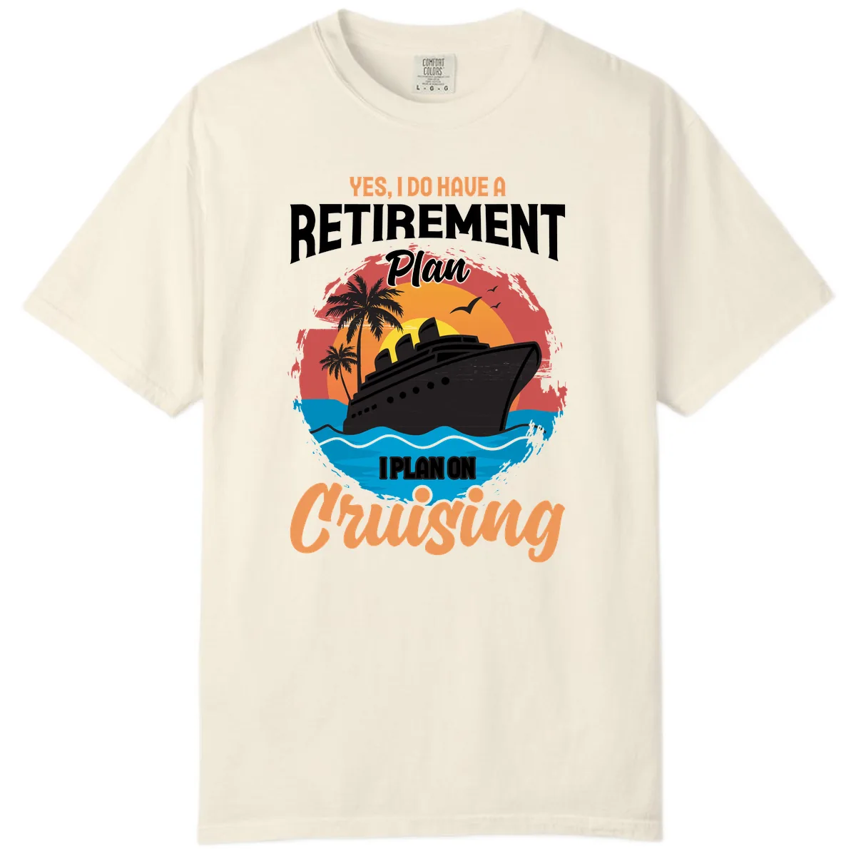 Retirement Plan Cruising Comfort Color in Ivory