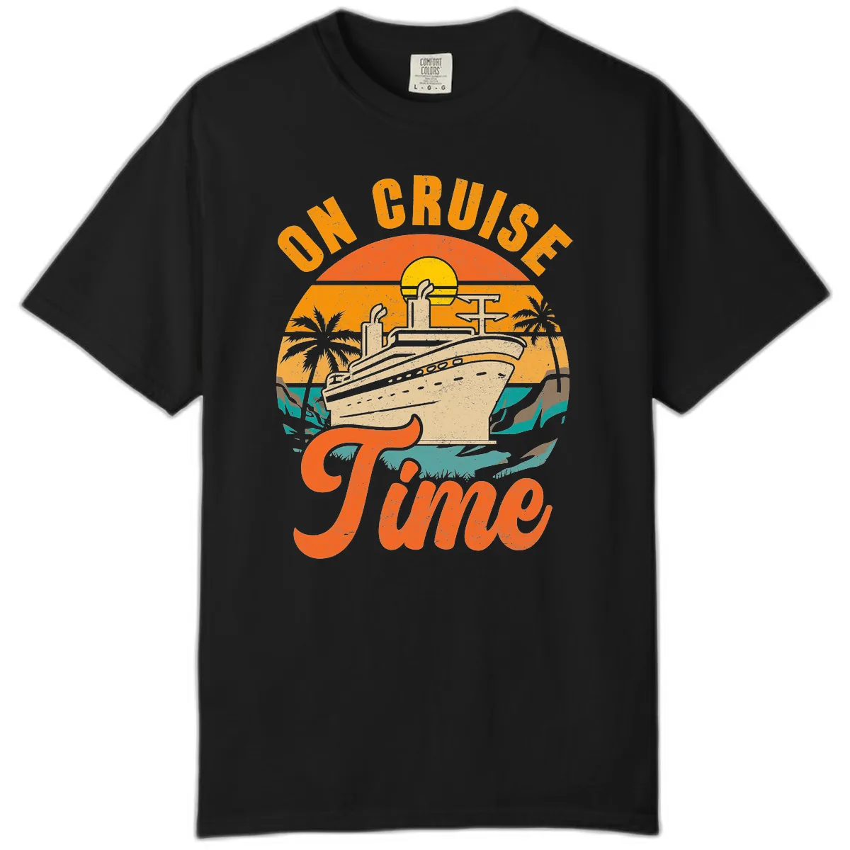 On Cruise Time Comfort Color in Black