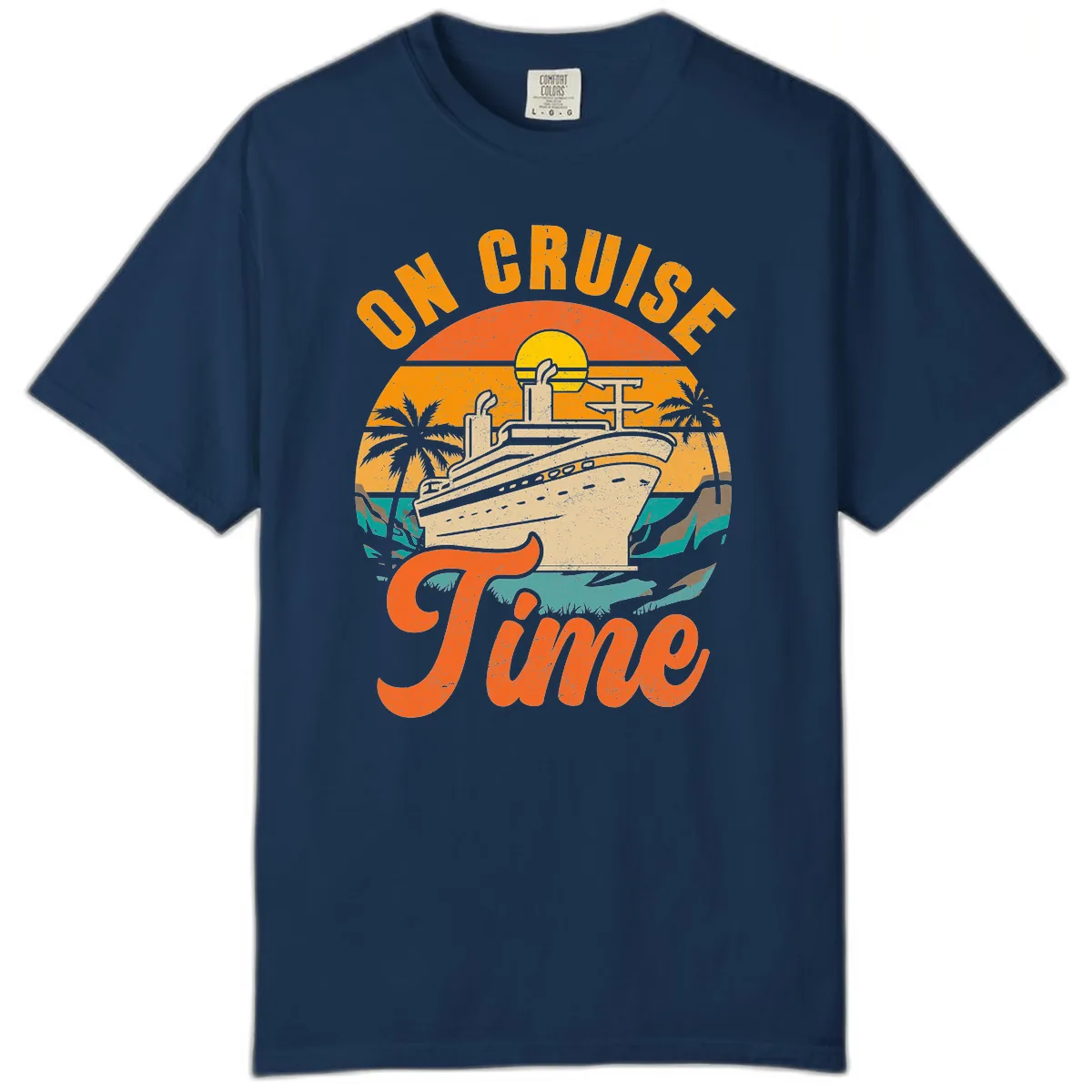 On Cruise Time Comfort Color in Navy