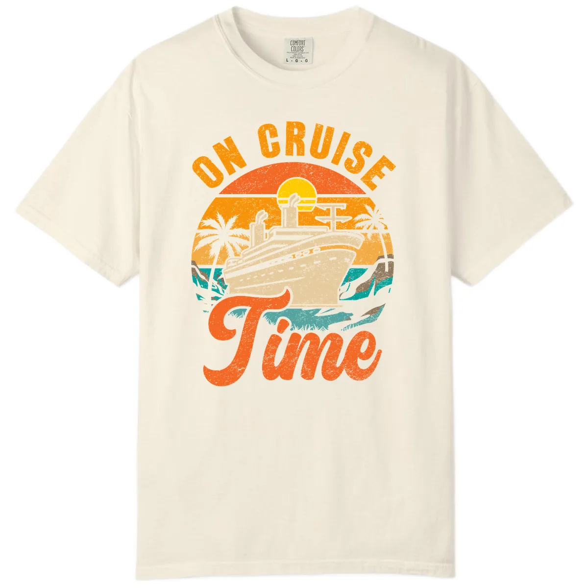 On Cruise Time Comfort Color in Ivory