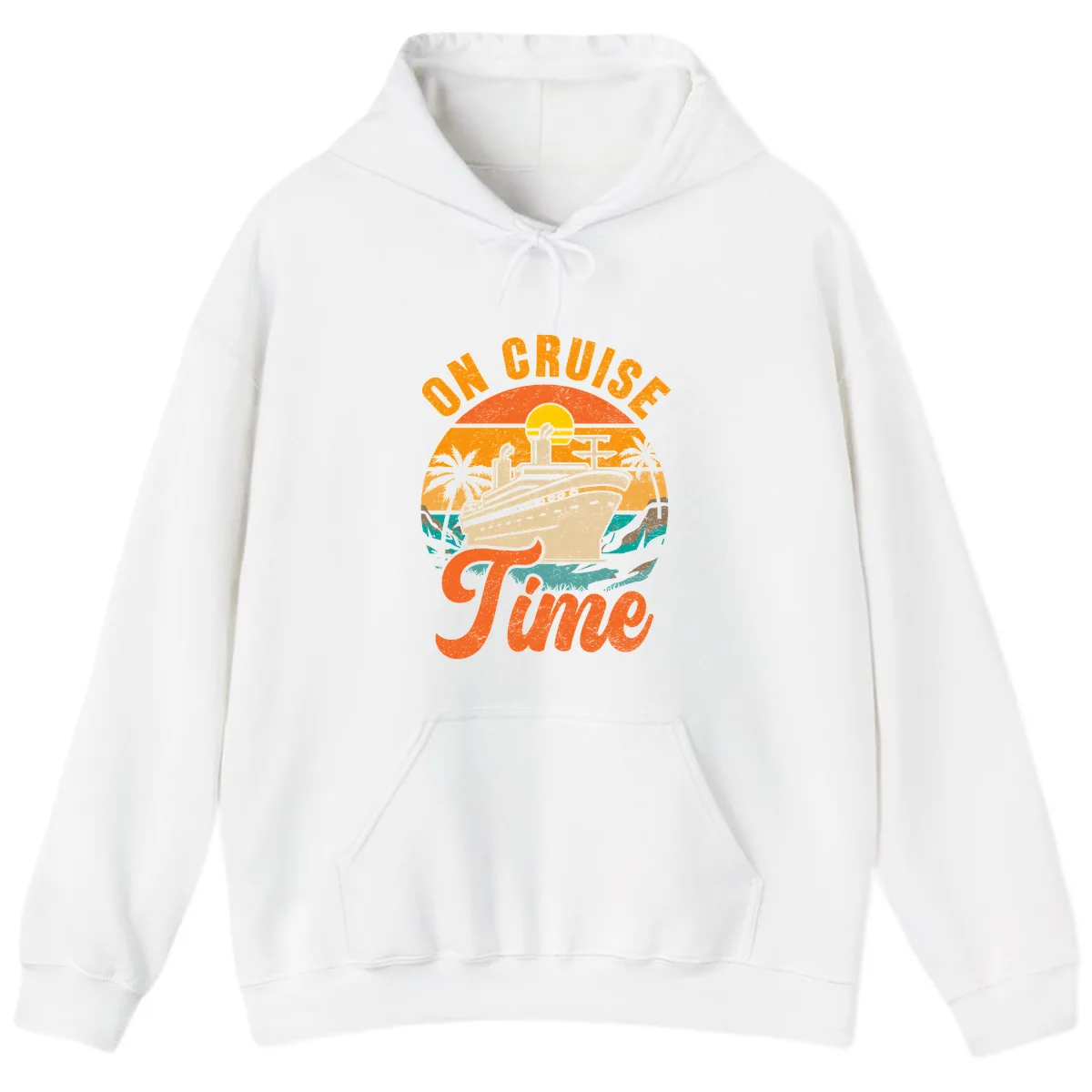 On Cruise Time Hoodie in White