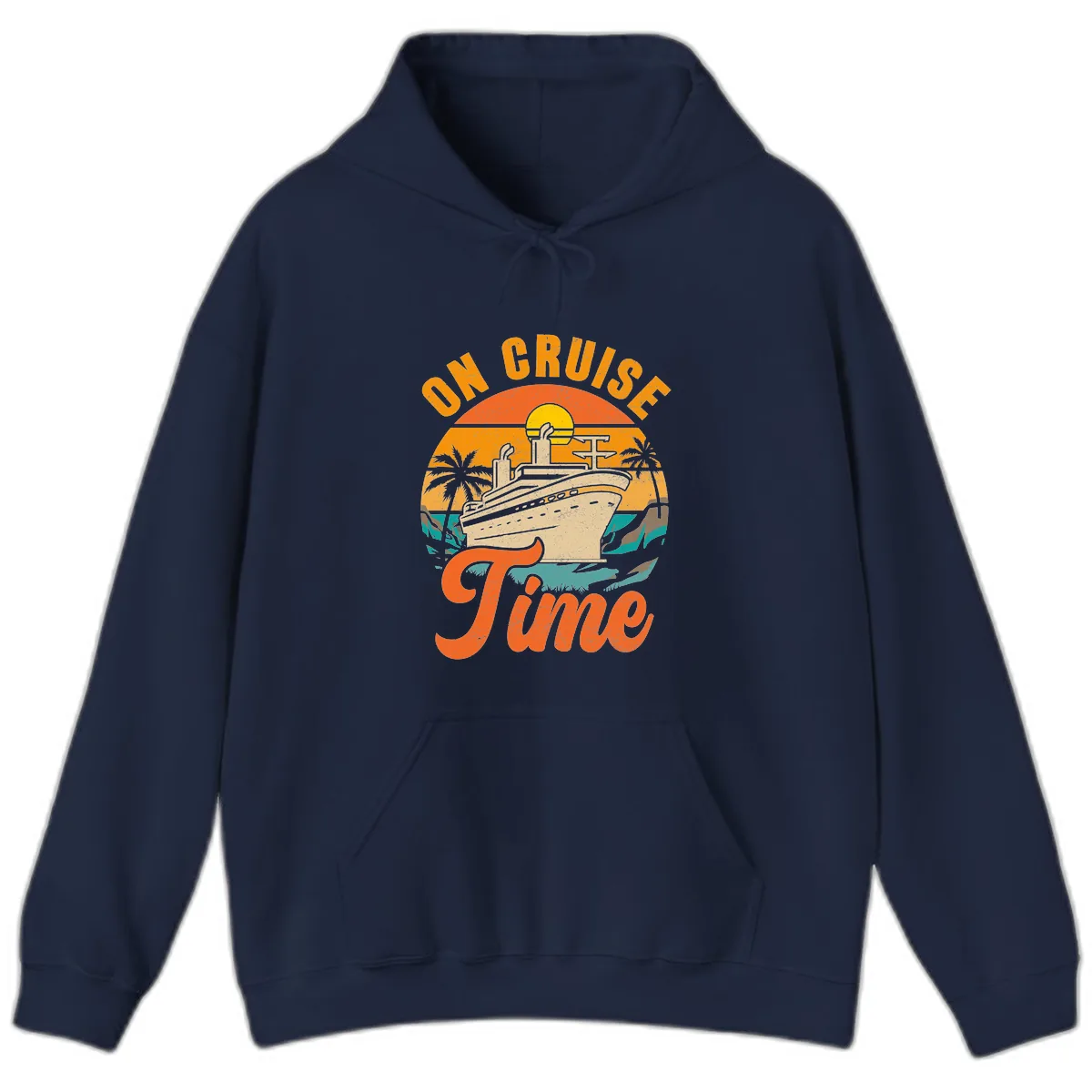 On Cruise Time Hoodie in Navy
