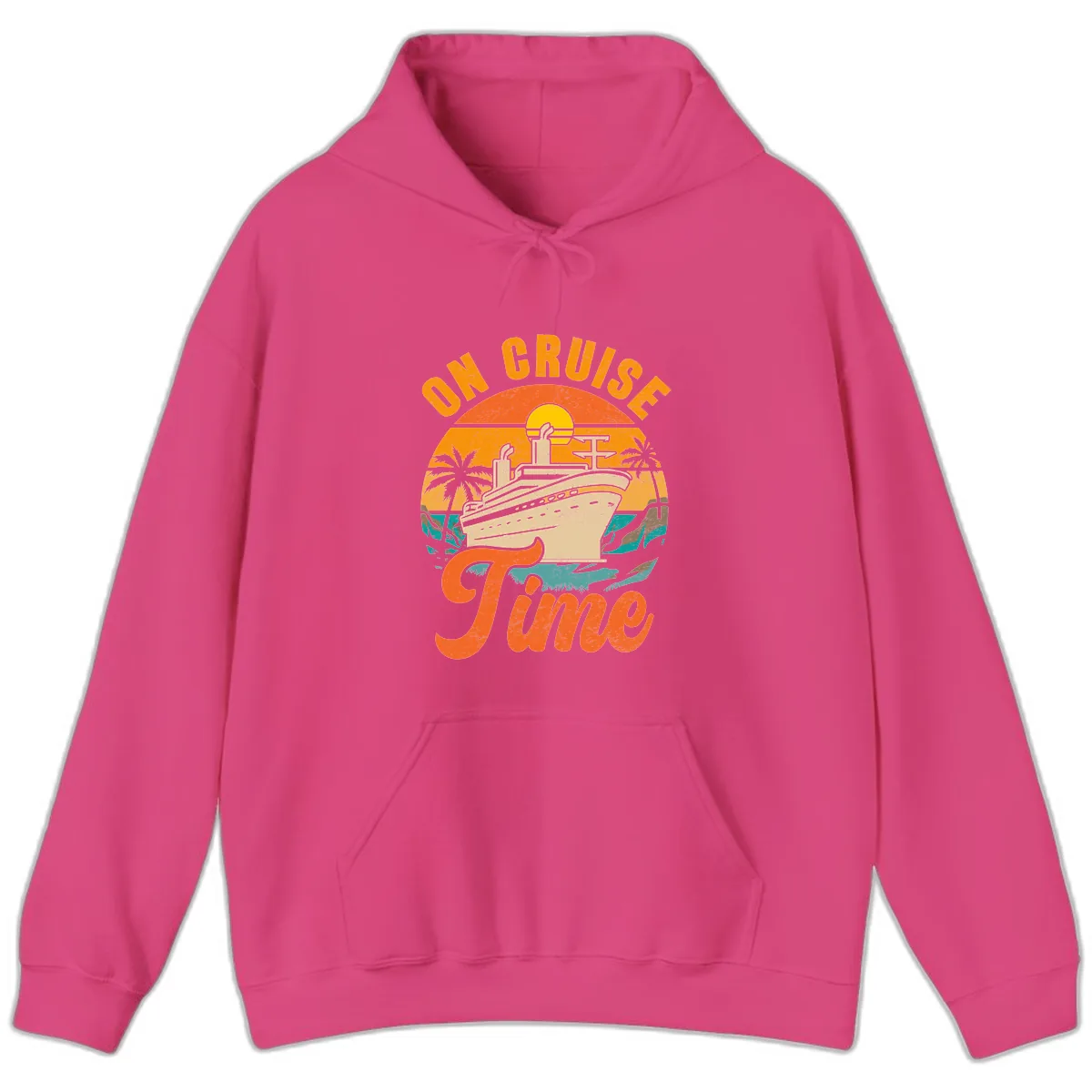 On Cruise Time Hoodie in Heliconia