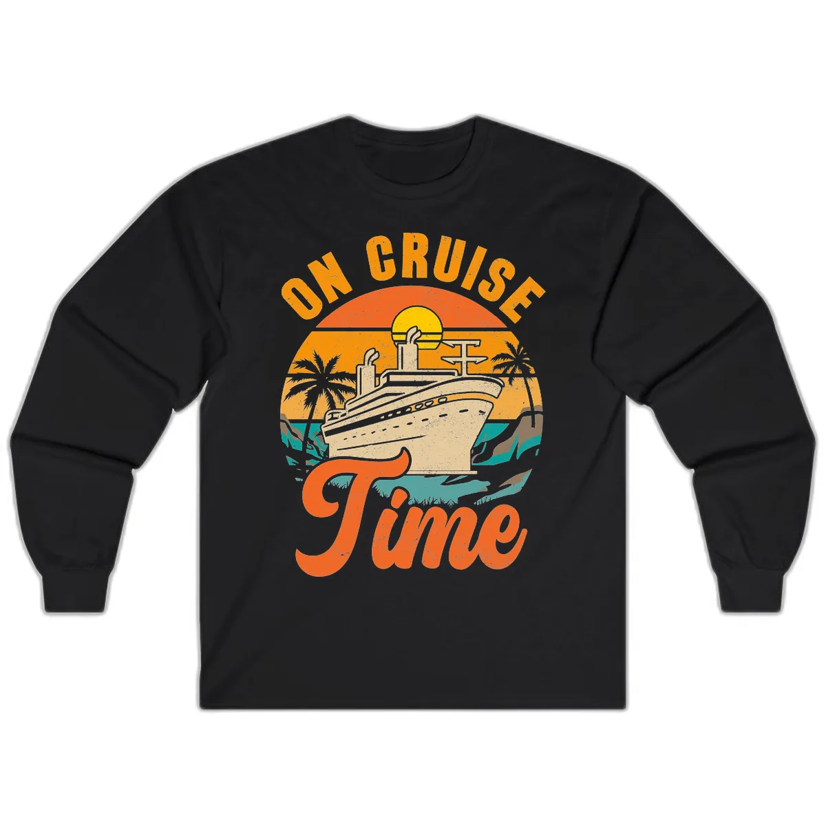 On Cruise Time Long Sleeve in Black