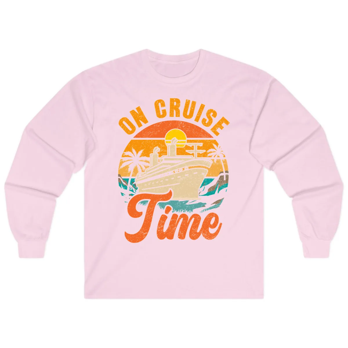 On Cruise Time Long Sleeve in Light Pink