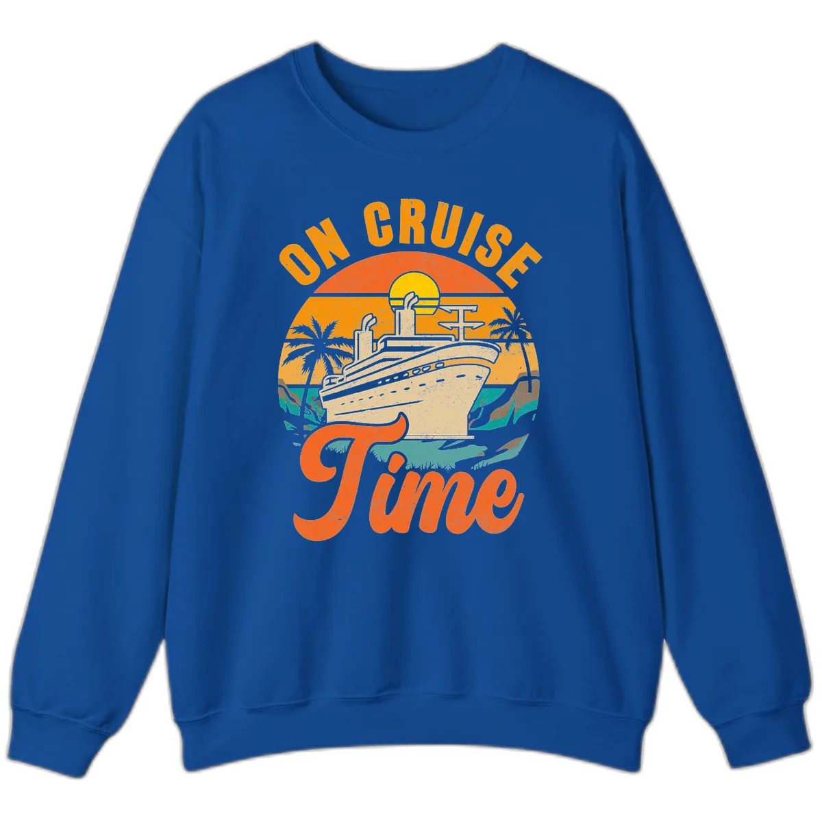 On Cruise Time Sweatshirt in Royal