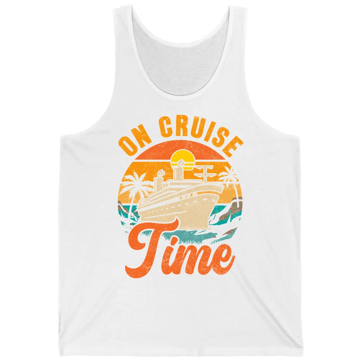 On Cruise Time Tank in White