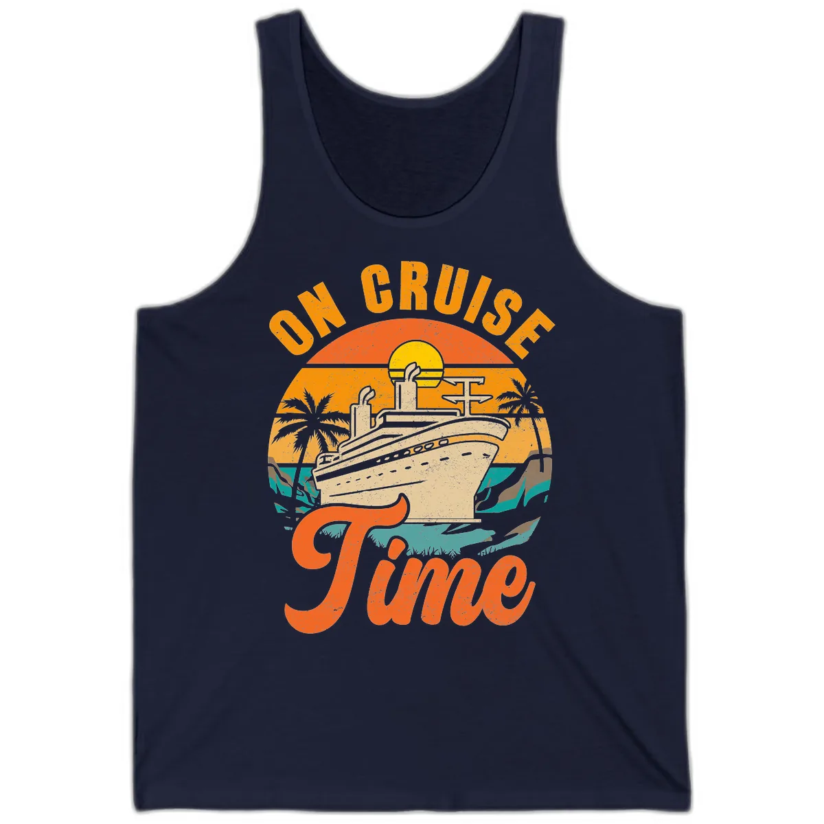 On Cruise Time Tank in Navy