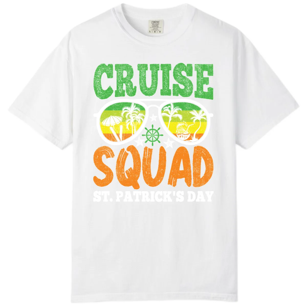 Cruise Squad Squad Sunglasses Comfort Color in White