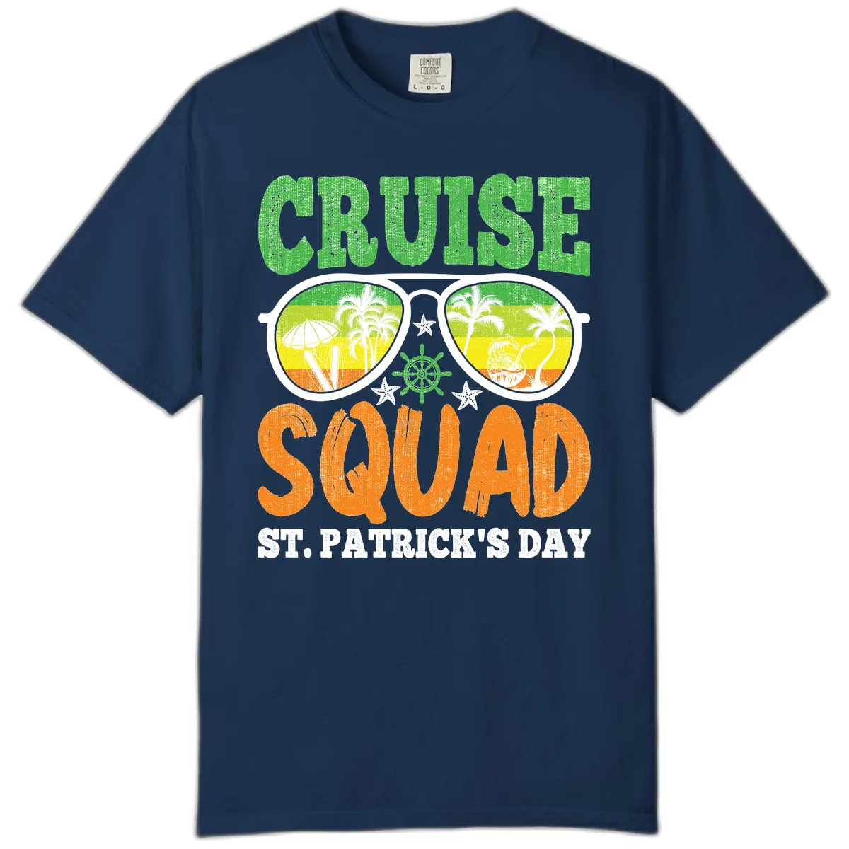 Cruise Squad Squad Sunglasses Comfort Color in Navy