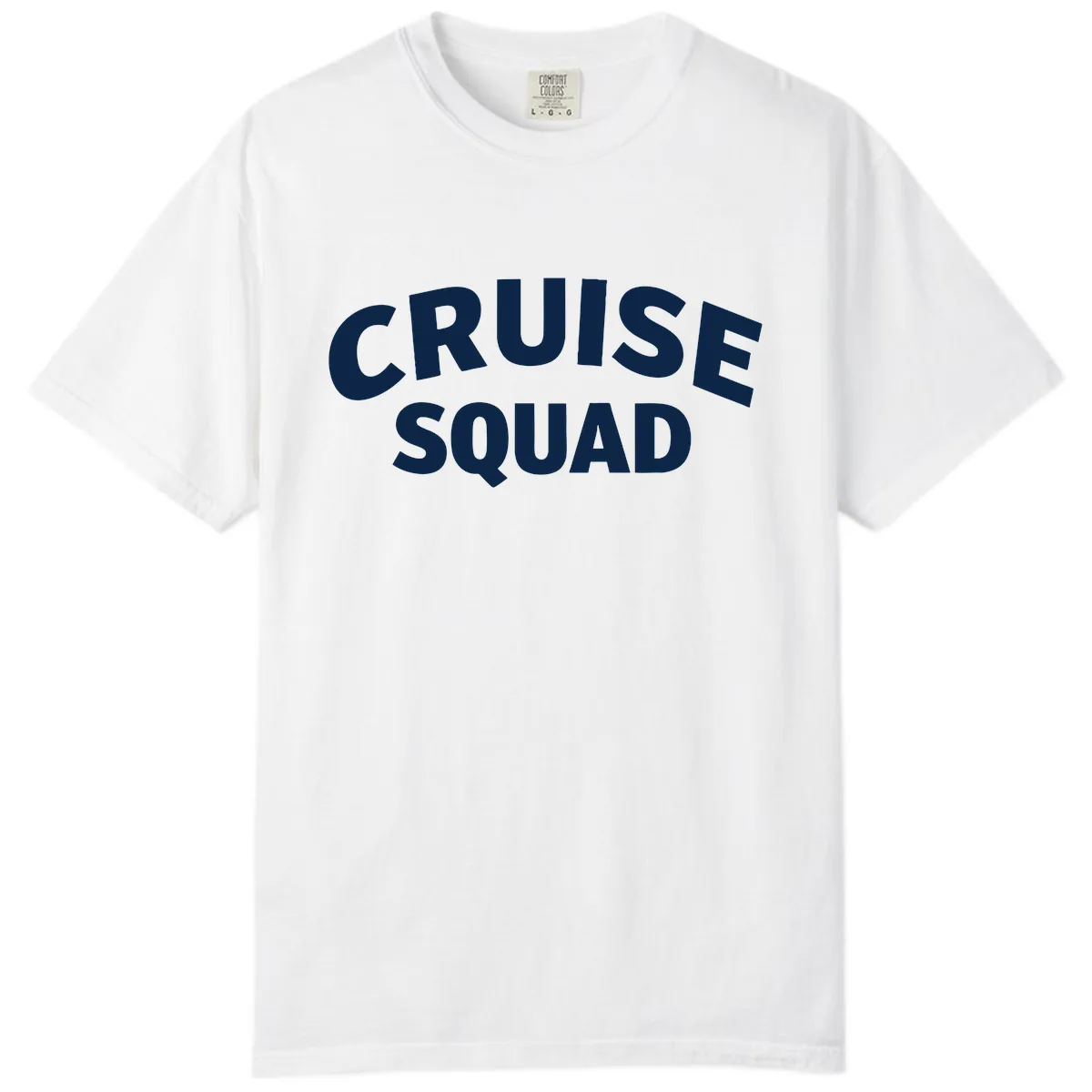 Cruise Squad Comfort Color in White