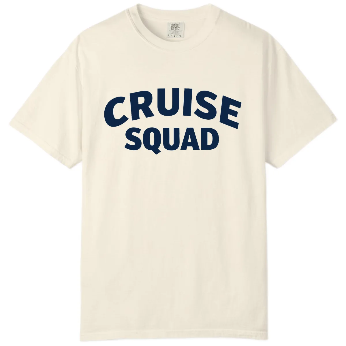 Cruise Squad Comfort Color in Ivory