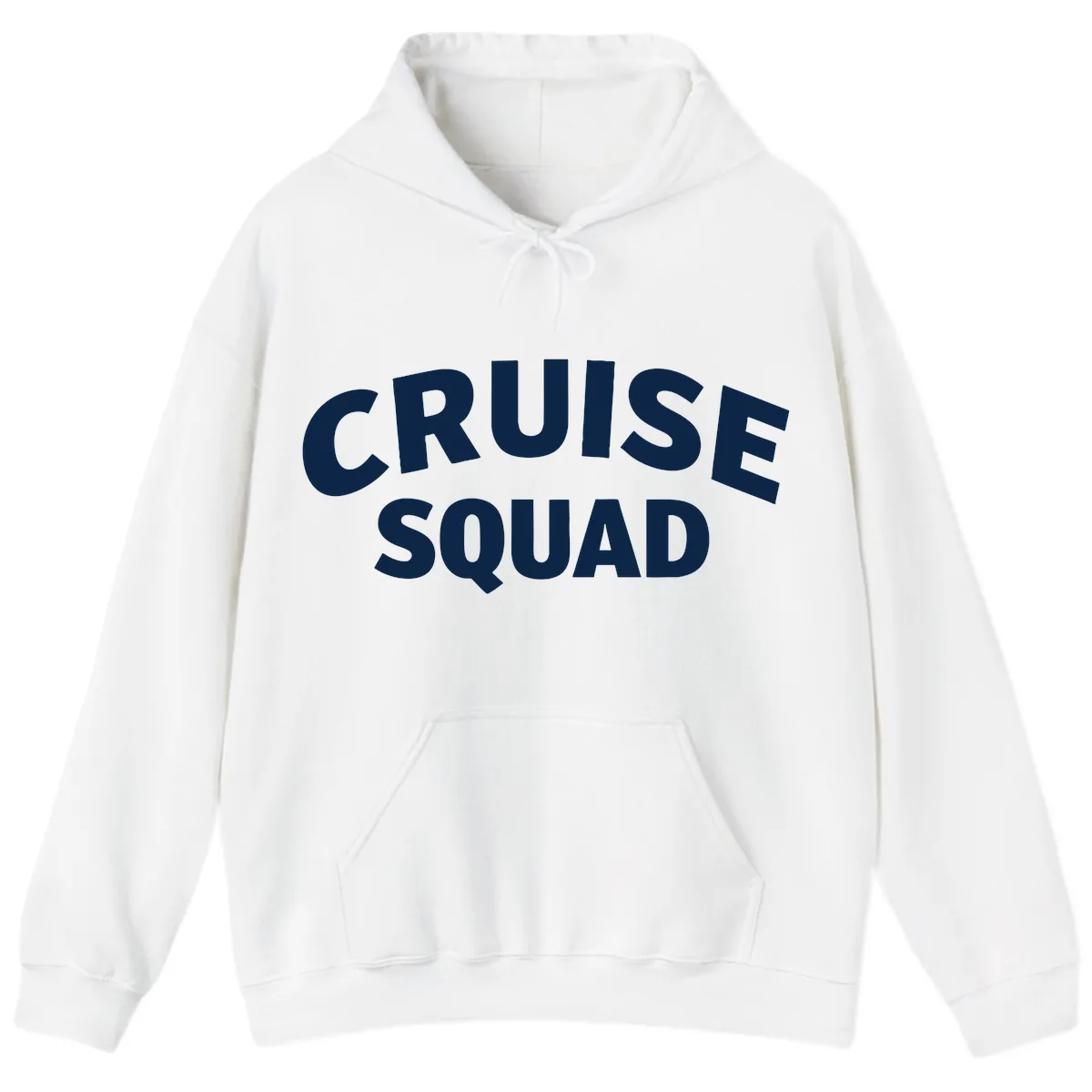 Cruise Squad Hoodie in White