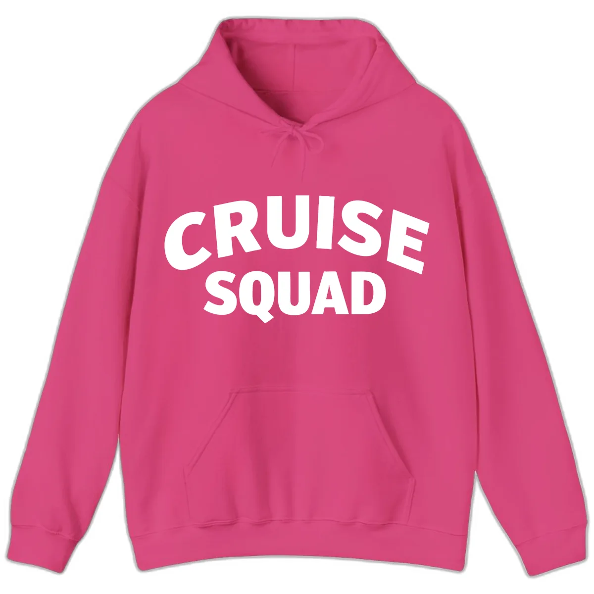 Cruise Squad Hoodie in Heliconia
