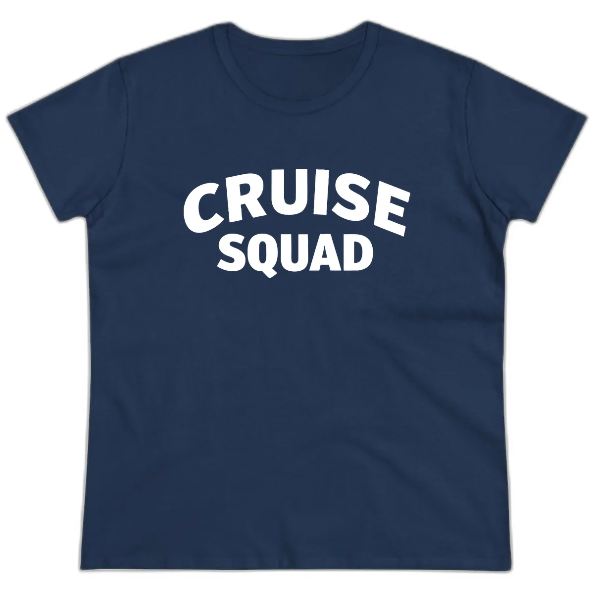 Cruise Squad Ladies Tee in Navy