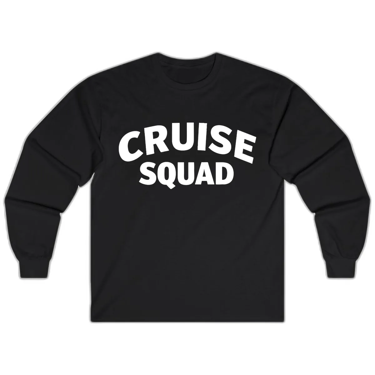 Cruise Squad Long Sleeve in Black