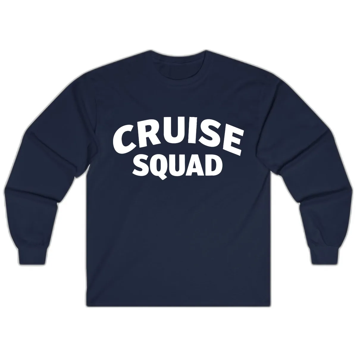 Cruise Squad Long Sleeve in Navy
