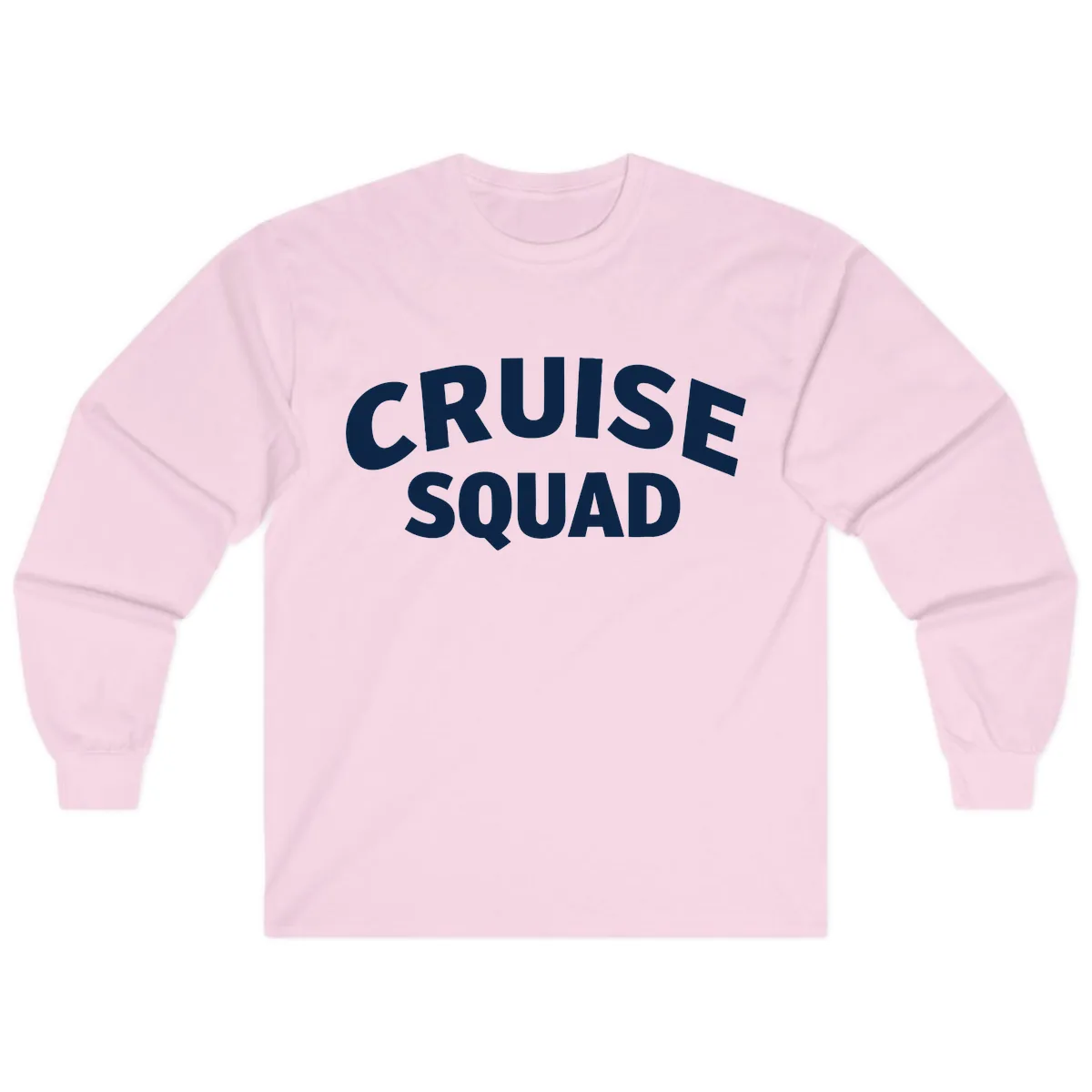 Cruise Squad Long Sleeve in Light Pink