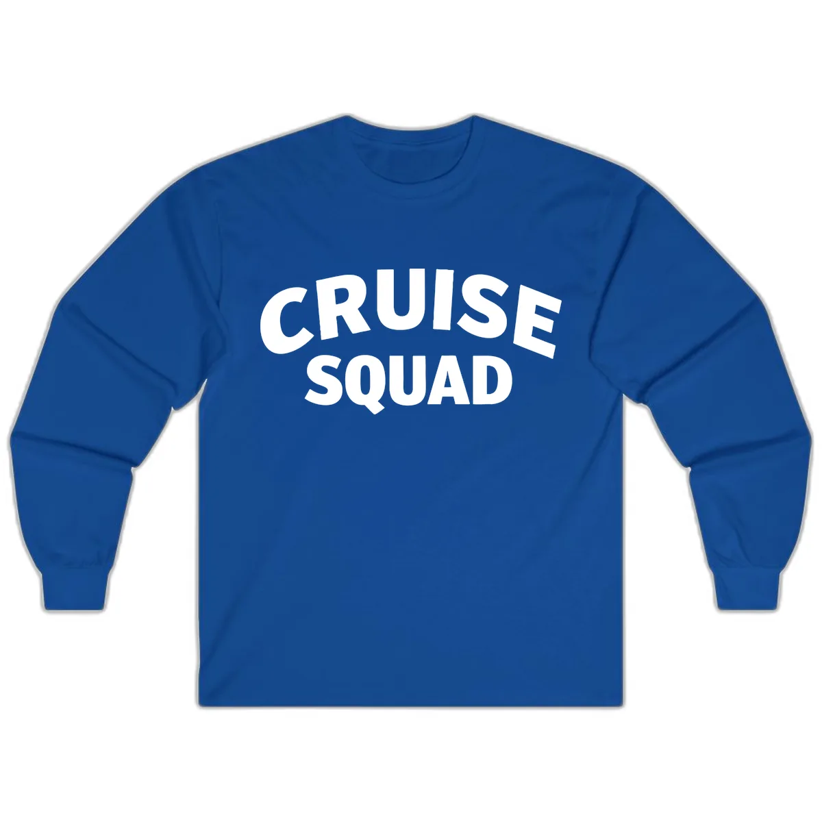 Cruise Squad Long Sleeve in Royal