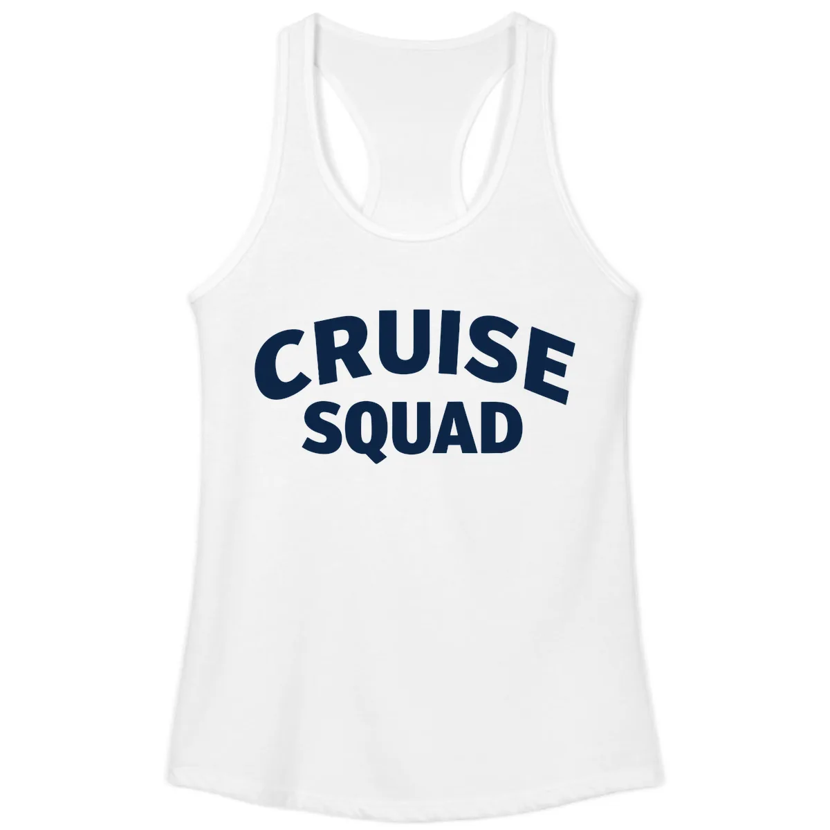 Cruise Squad Ladies Tank in White