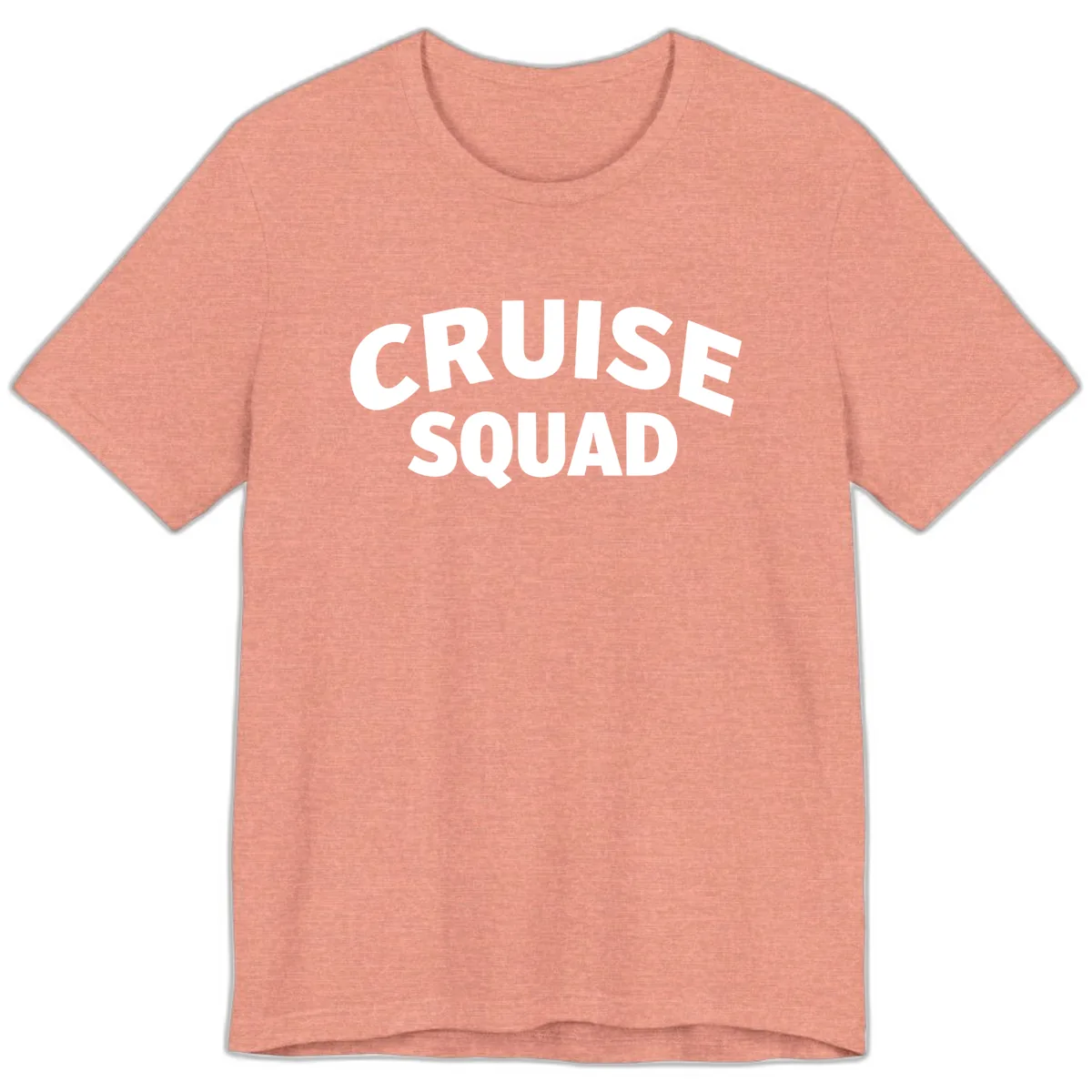 Cruise Squad Premium T-Shirt in Heather Sunset