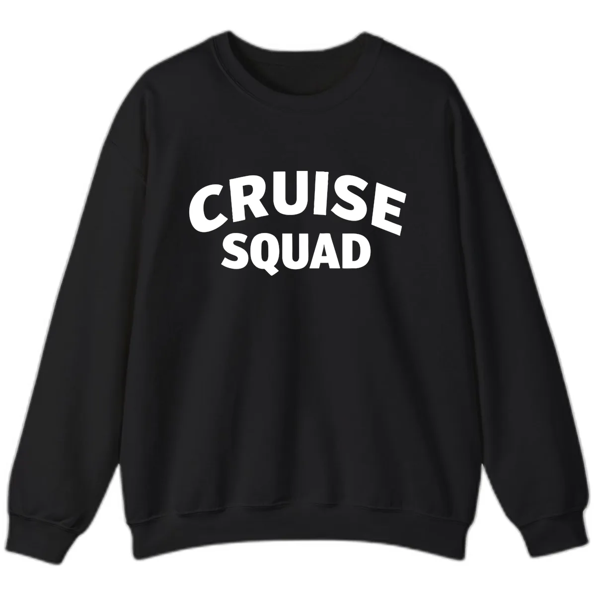 Cruise Squad Sweatshirt in Black