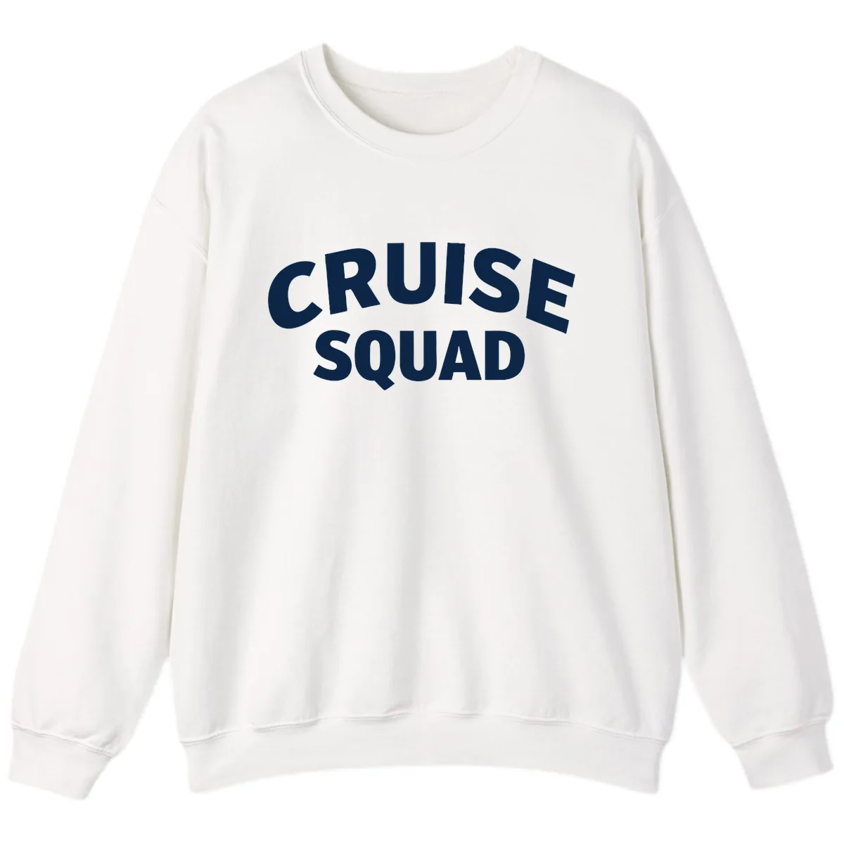 Cruise Squad Sweatshirt in White