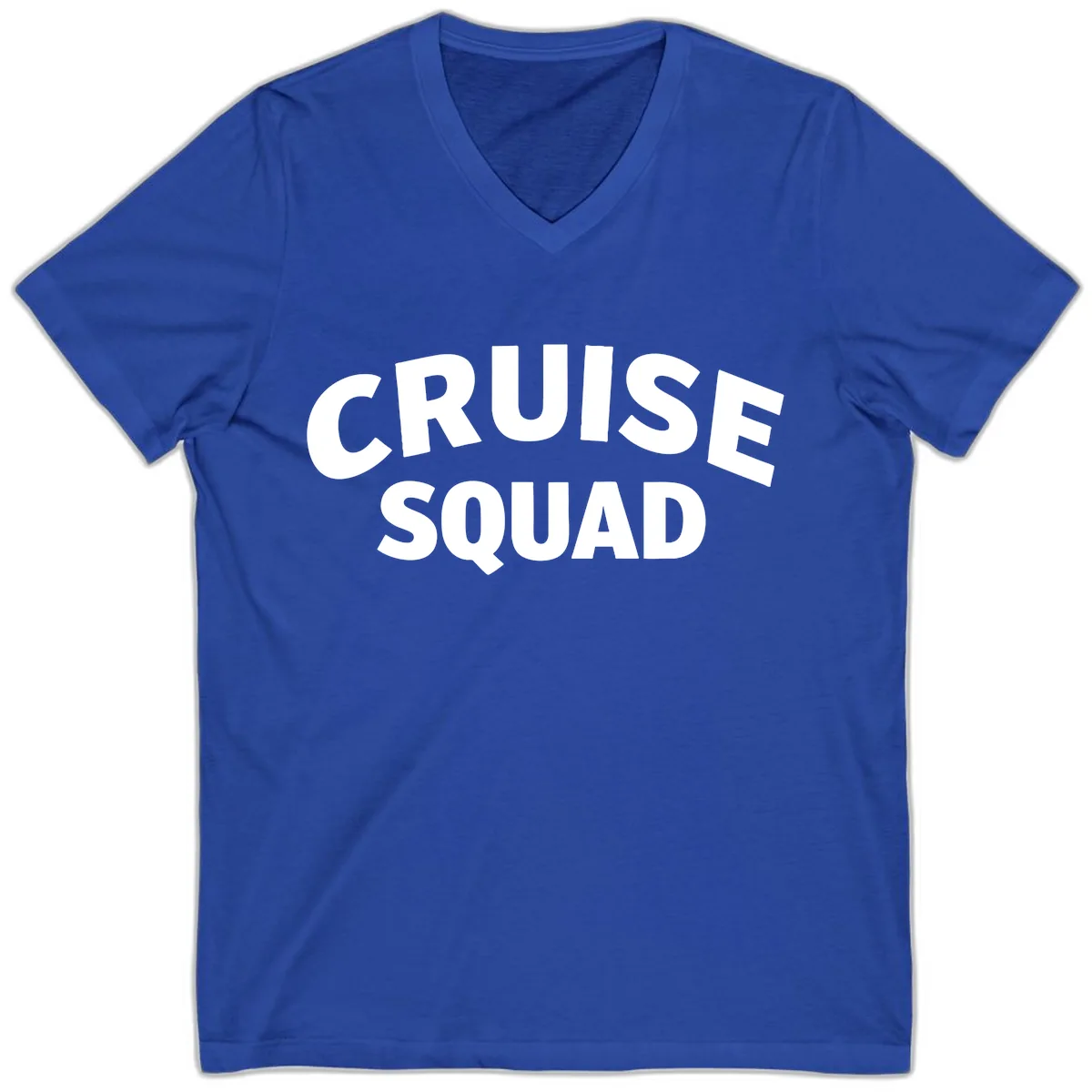 Cruise Squad V-Neck in True Royal