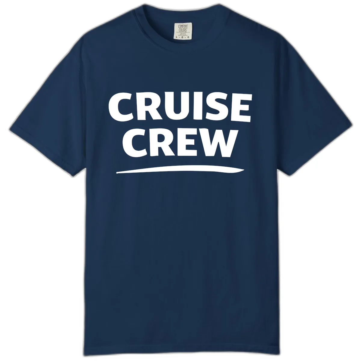 Cruise Crew Comfort Color in Navy
