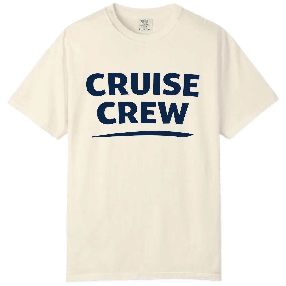 Cruise Crew Comfort Color in Ivory