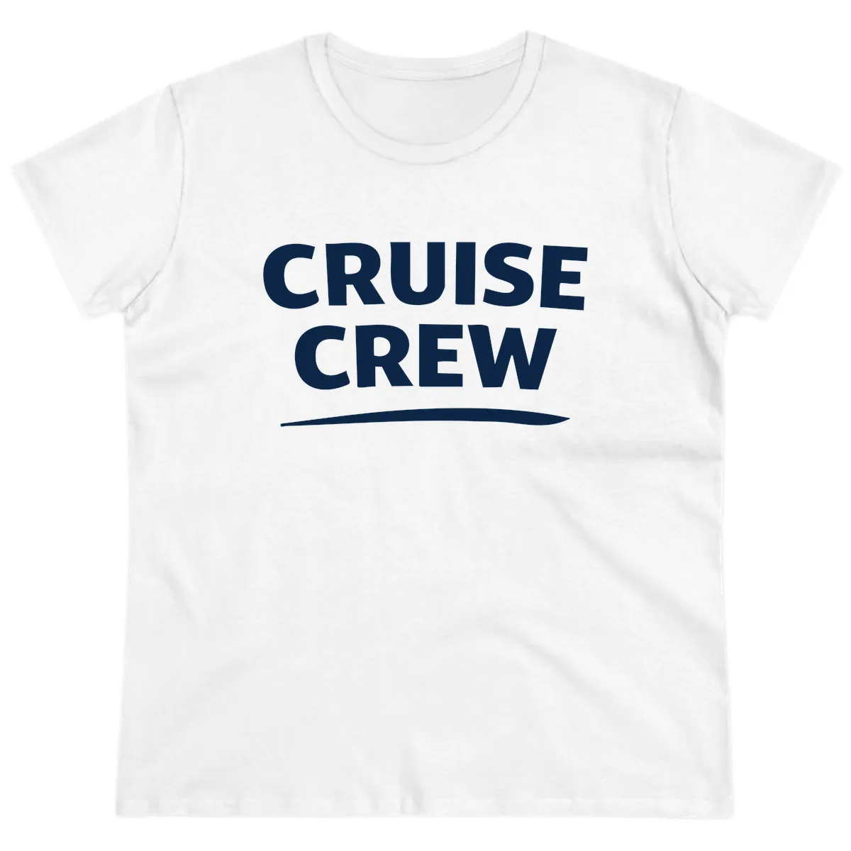 Cruise Crew Ladies Tee in White