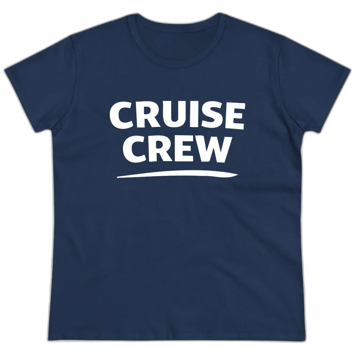 Cruise Crew Ladies Tee in Navy