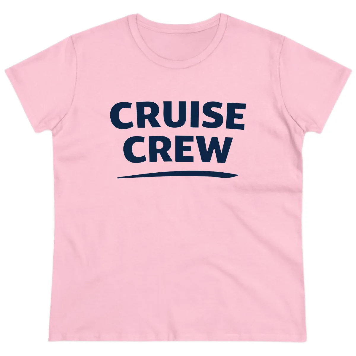 Cruise Crew Ladies Tee in Light Pink