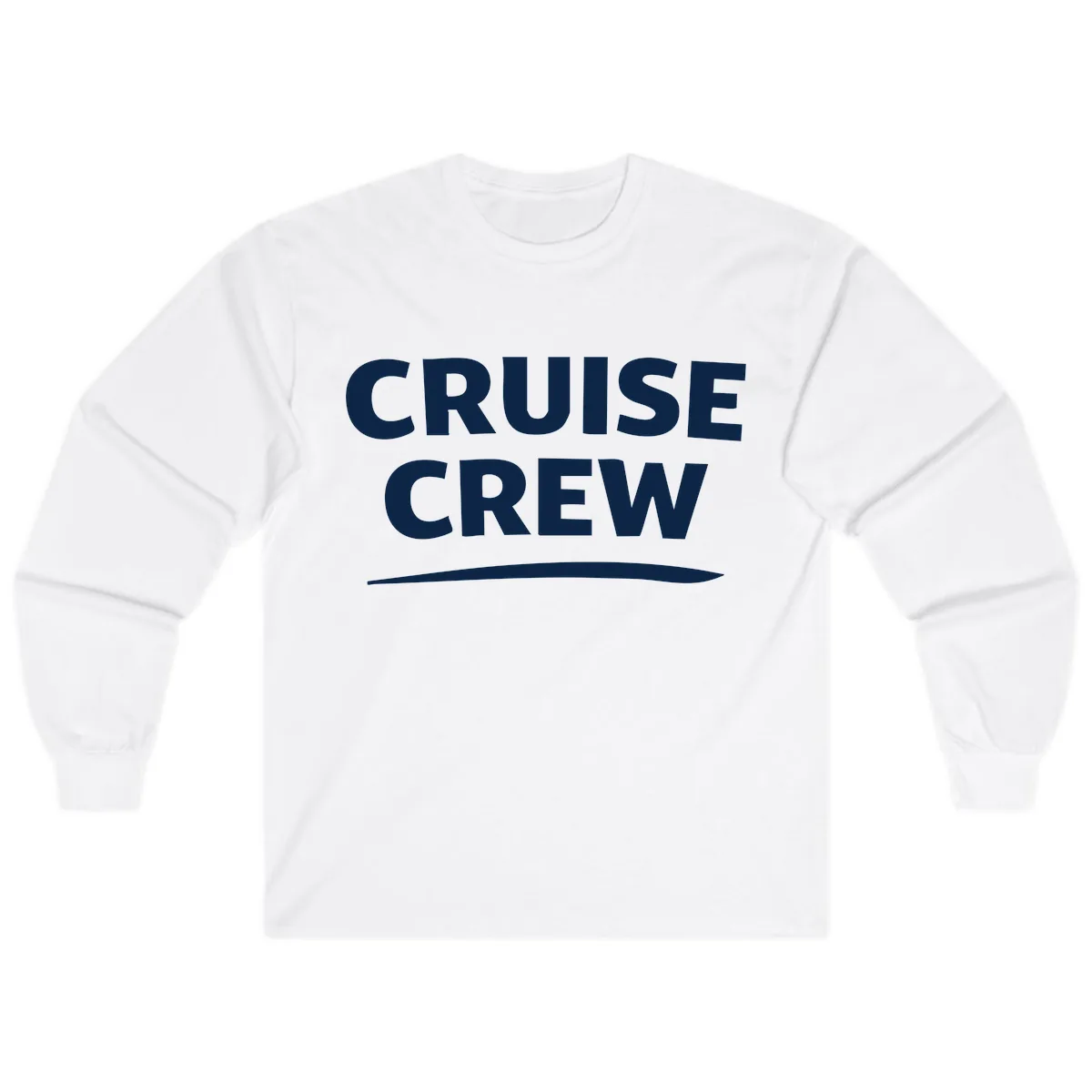 Cruise Crew Long Sleeve in White
