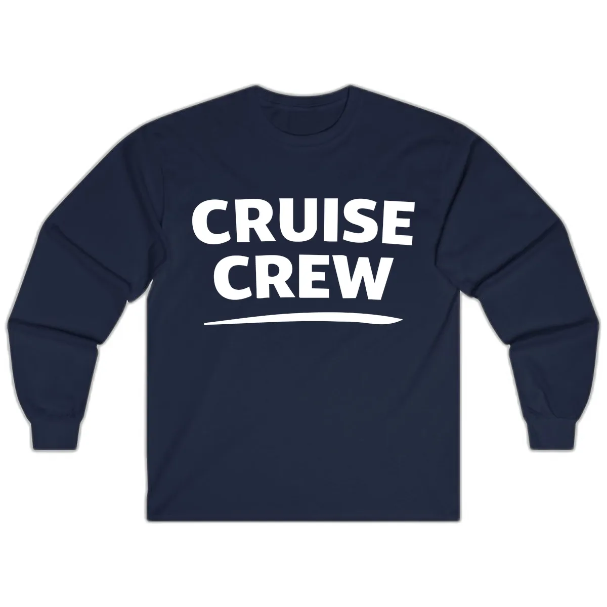 Cruise Crew Long Sleeve in Navy
