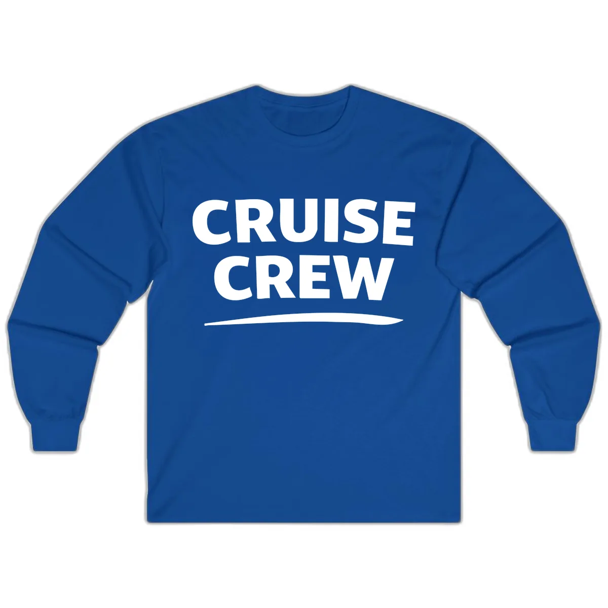 Cruise Crew Long Sleeve in Royal