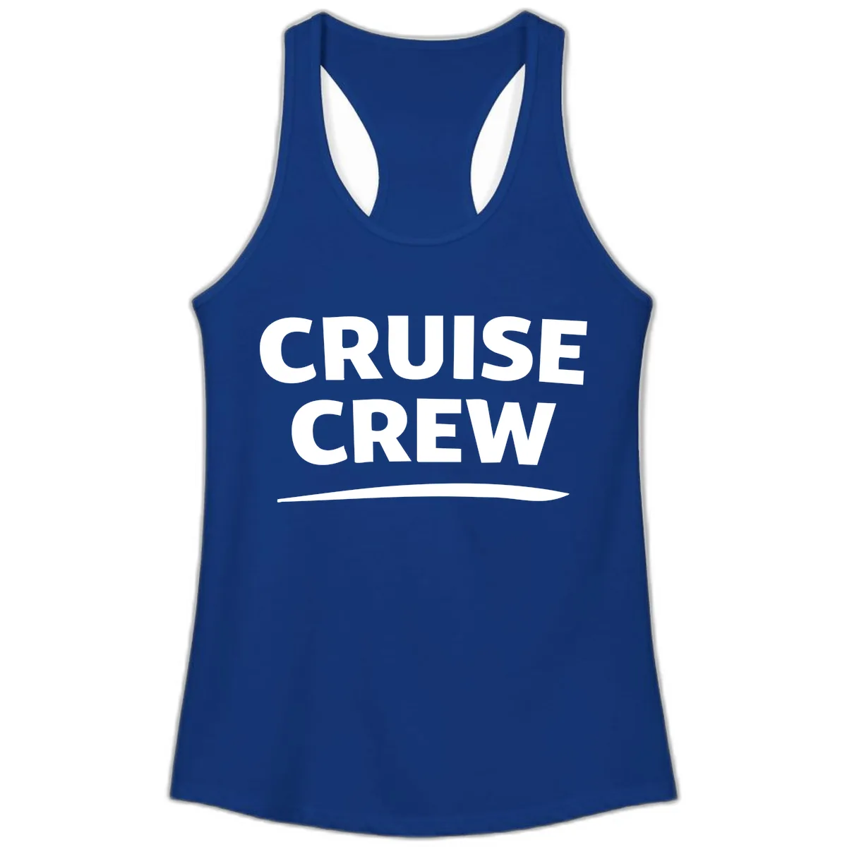 Cruise Crew Ladies Tank in Solid Royal