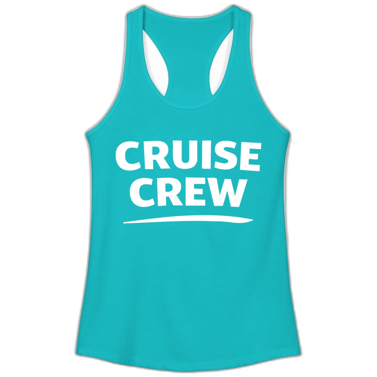 Cruise Crew Ladies Tank in Tahiti Blue