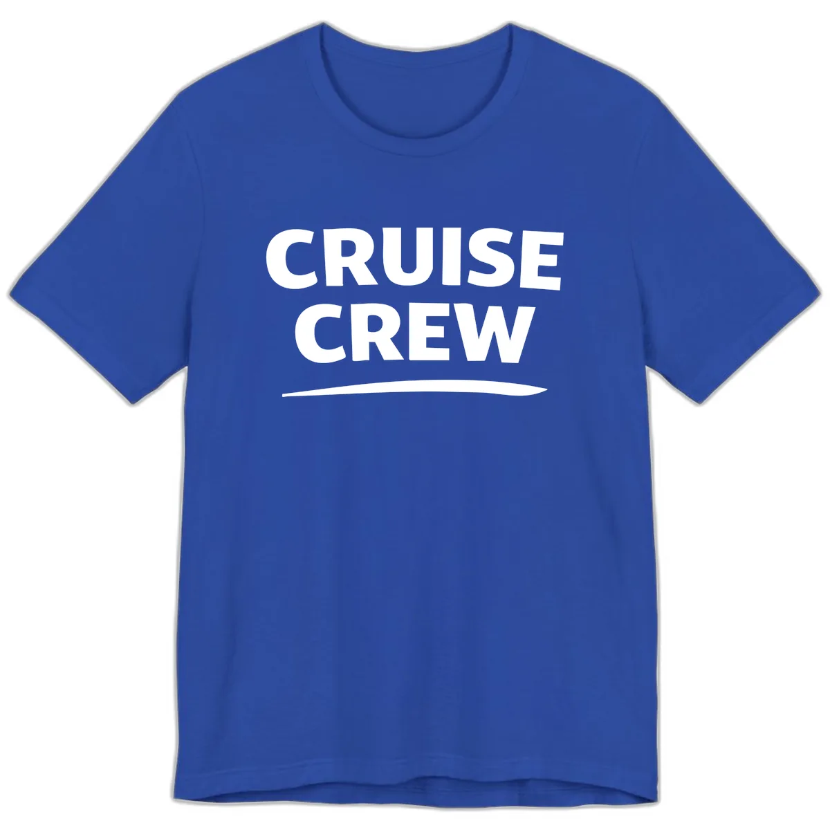 Cruise Crew Premium T-Shirt in True Royal