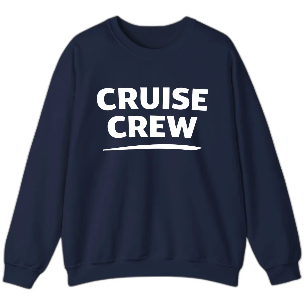 Cruise Crew Sweatshirt in Navy