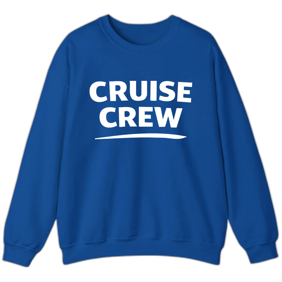 Cruise Crew Sweatshirt in Royal