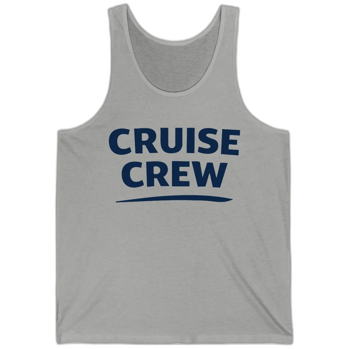 Cruise Crew Tank in Athletic Heather